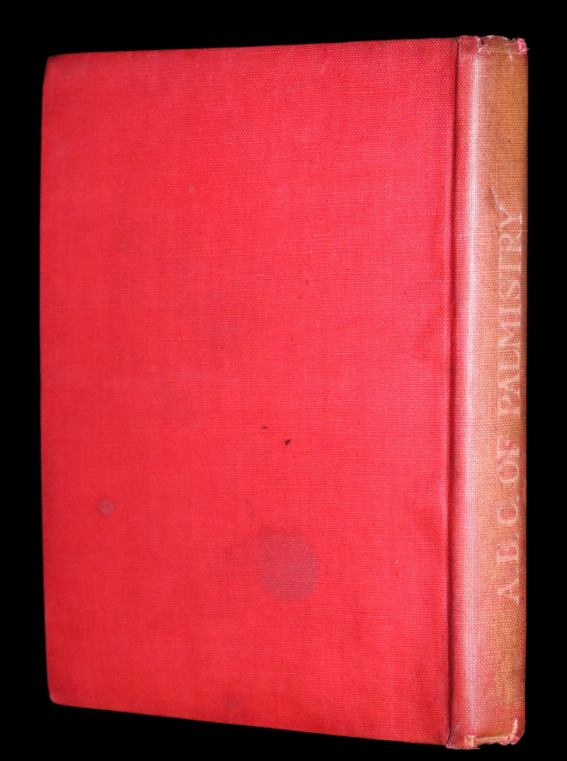 1890 Scarce Book - Character and Fortune Revealed. The ABC Guide to PALMISTRY by Paul Bello.