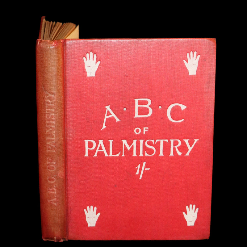 1890 Scarce Book - Character and Fortune Revealed. The ABC Guide to PALMISTRY by Paul Bello.