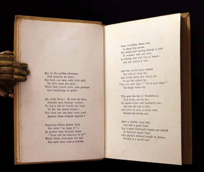 1920 Scarce Edition - Alice's Adventures in Wonderland with frontispiece by Margaret Tarrant.
