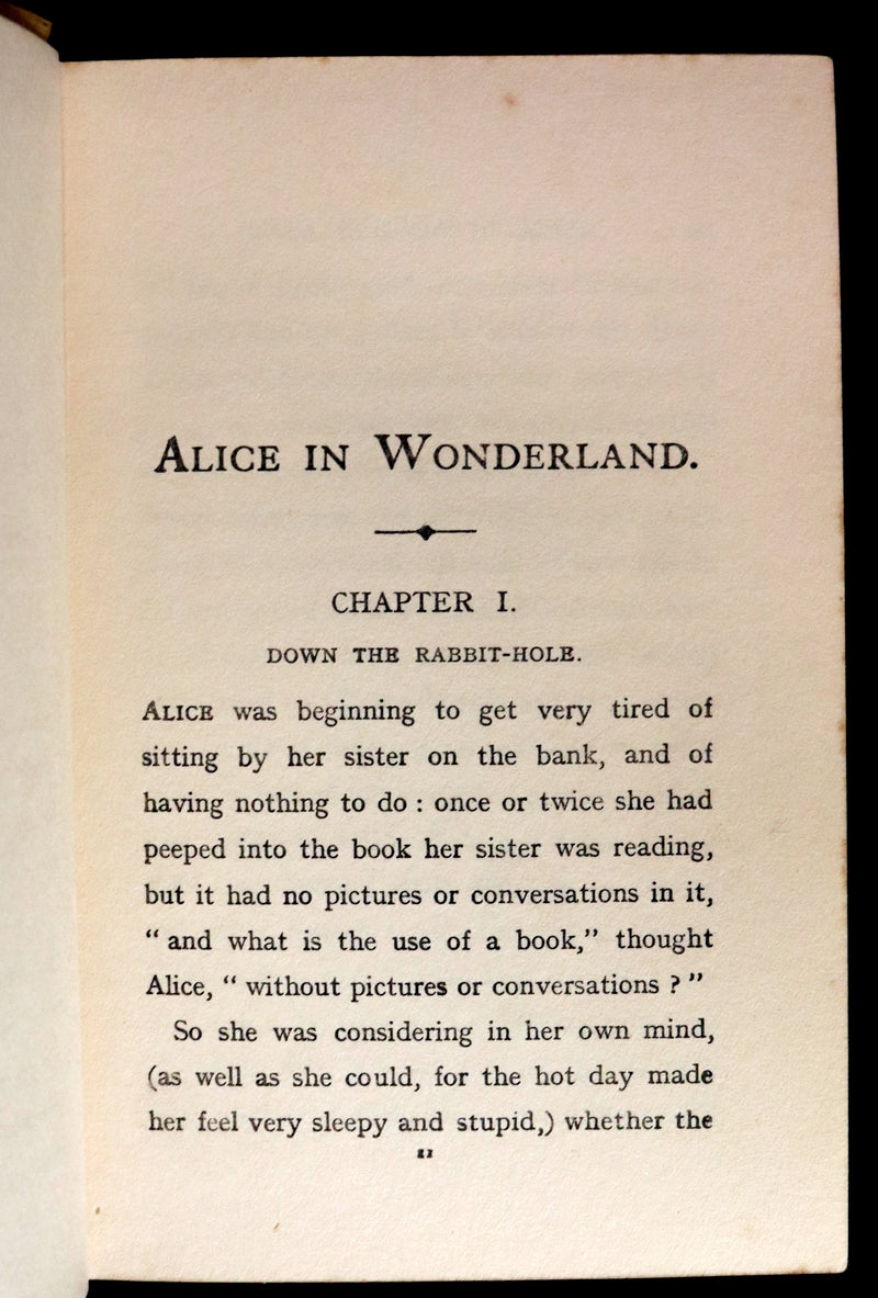 1920 Scarce Edition - Alice's Adventures in Wonderland with frontispiece by Margaret Tarrant.