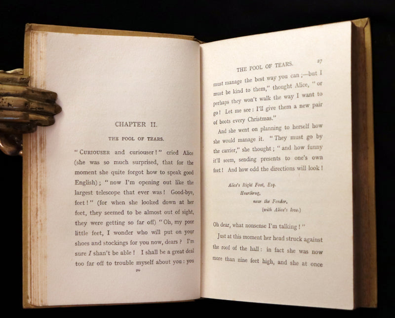 1920 Scarce Edition - Alice's Adventures in Wonderland with frontispiece by Margaret Tarrant.
