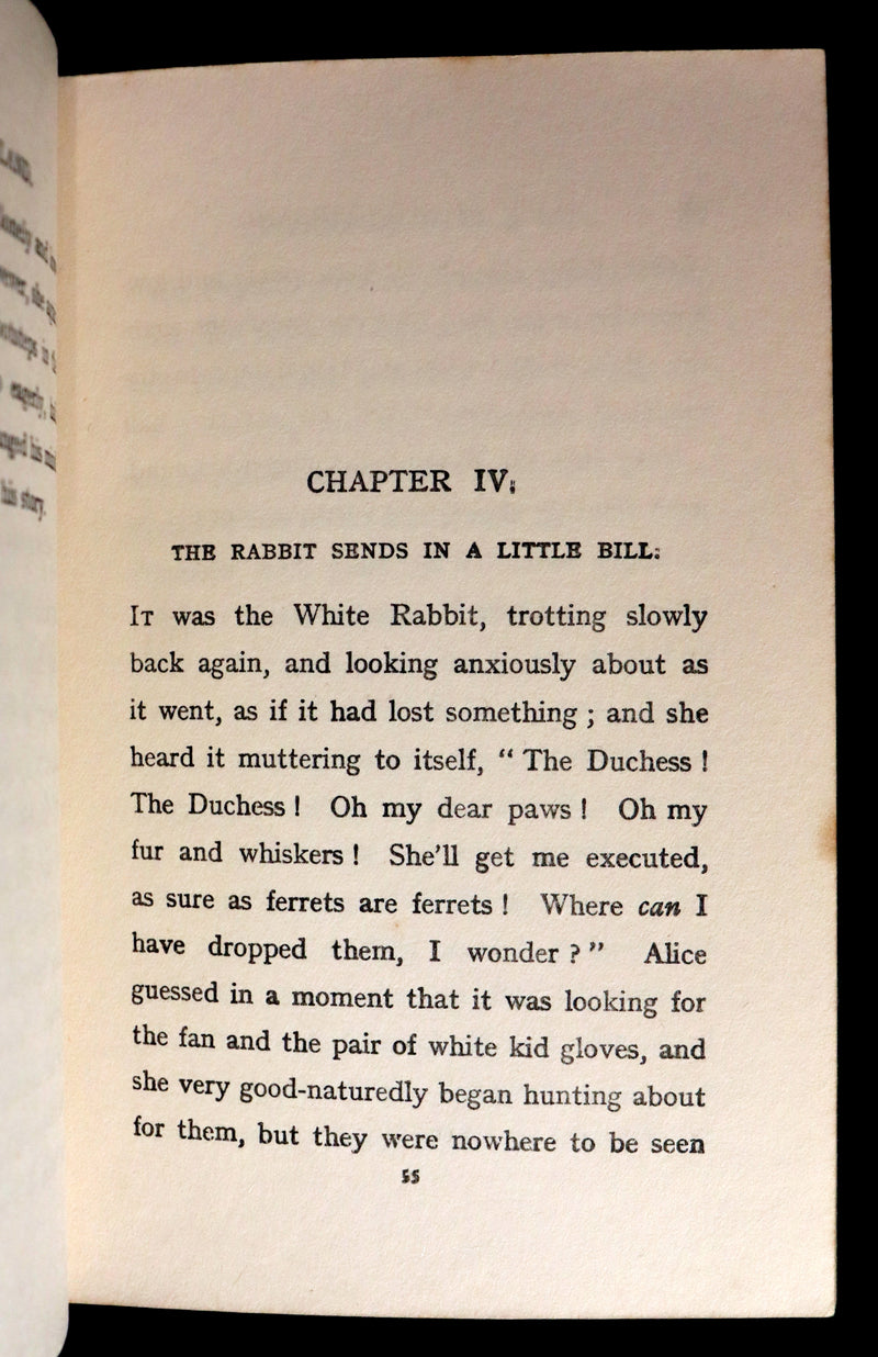 1920 Scarce Edition - Alice's Adventures in Wonderland with frontispiece by Margaret Tarrant.