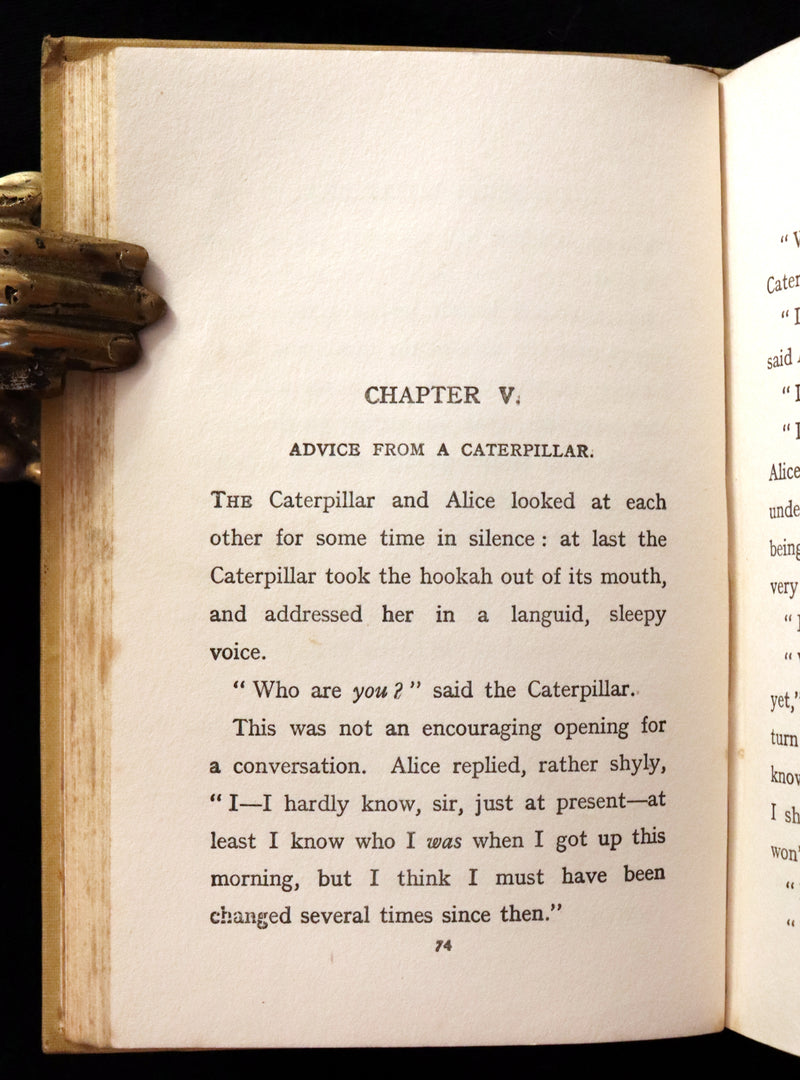 1920 Scarce Edition - Alice's Adventures in Wonderland with frontispiece by Margaret Tarrant.
