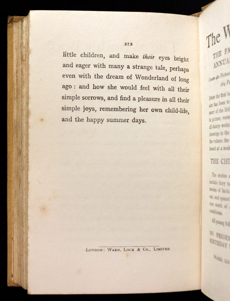 1920 Scarce Edition - Alice's Adventures in Wonderland with frontispiece by Margaret Tarrant.
