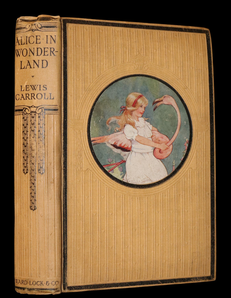 1920 Scarce Edition - Alice's Adventures in Wonderland with frontispiece by Margaret Tarrant.