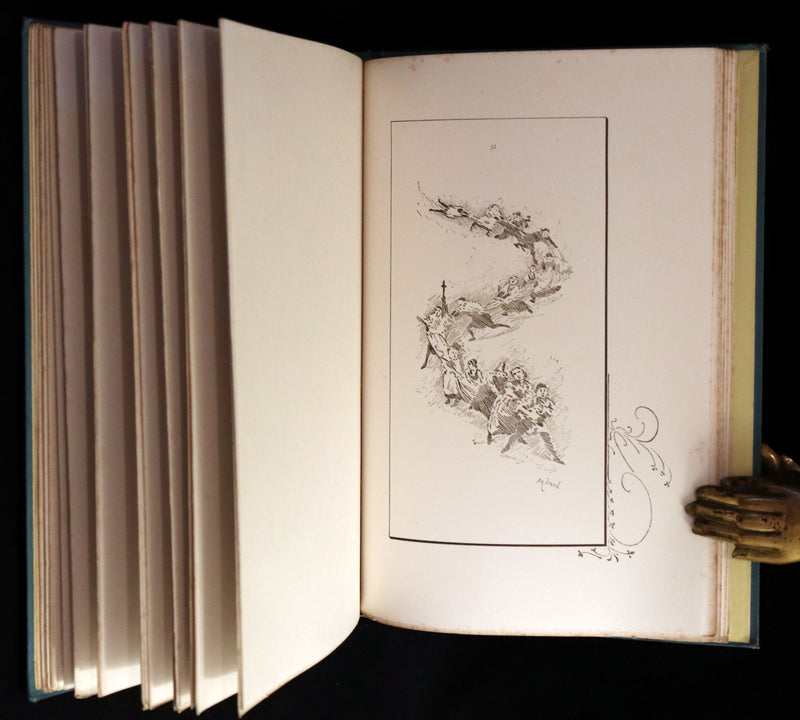 1887 Rare First Edition - Johnny Nut and the Golden Goose by Andrew Lang. Illustrated.