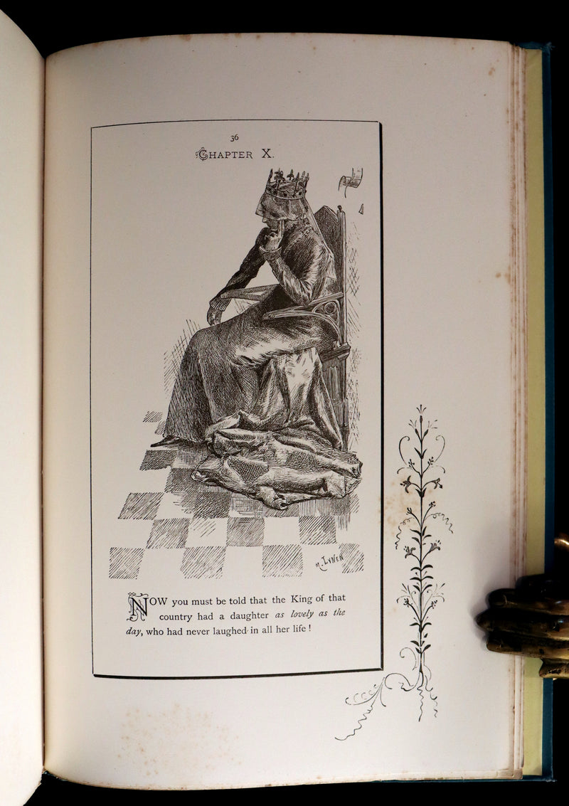 1887 Rare First Edition - Johnny Nut and the Golden Goose by Andrew Lang. Illustrated.