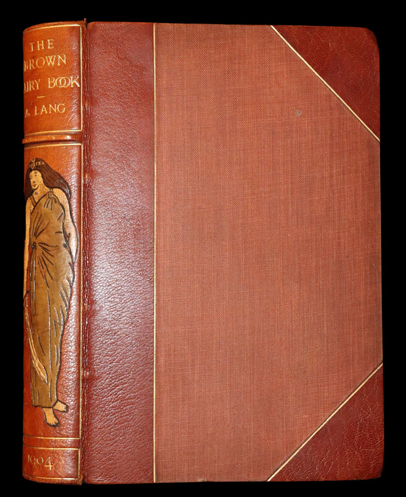 1904 Rare First Edition bound by Morrell - The BROWN FAIRY BOOK by Andrew Lang Illustrated by H. J. FORD.