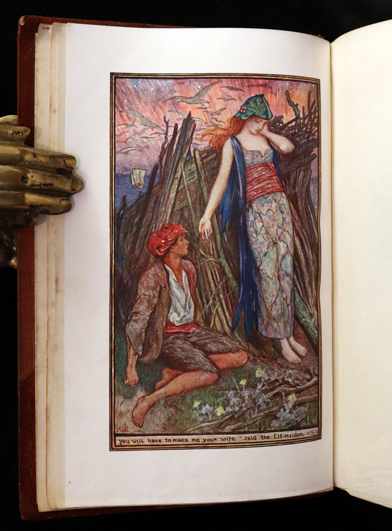 1904 Rare First Edition bound by Morrell - The BROWN FAIRY BOOK by Andrew Lang Illustrated by H. J. FORD.