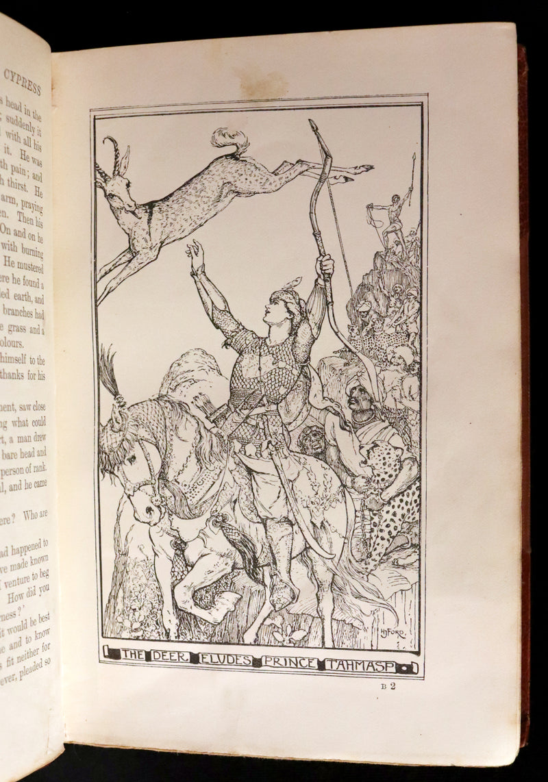 1904 Rare First Edition bound by Morrell - The BROWN FAIRY BOOK by Andrew Lang Illustrated by H. J. FORD.