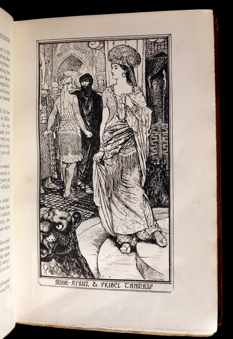 1904 Rare First Edition bound by Morrell - The BROWN FAIRY BOOK by Andrew Lang Illustrated by H. J. FORD.