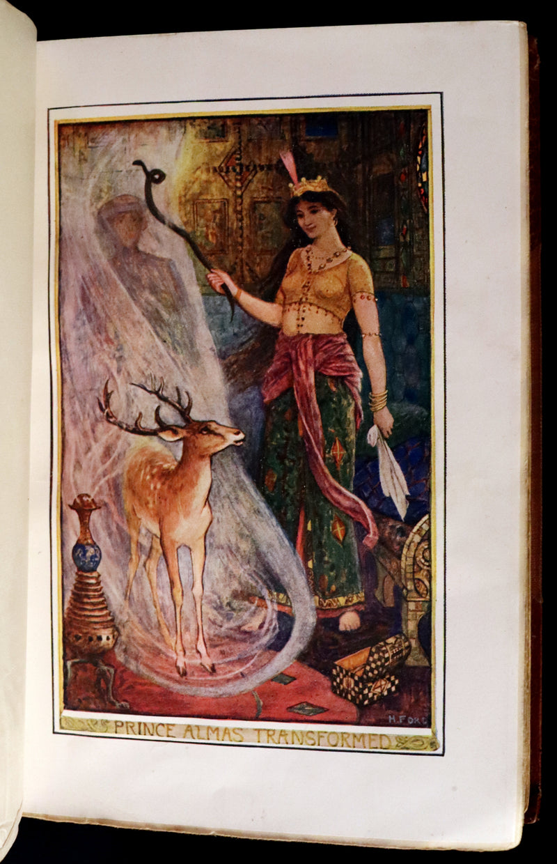 1904 Rare First Edition bound by Morrell - The BROWN FAIRY BOOK by Andrew Lang Illustrated by H. J. FORD.