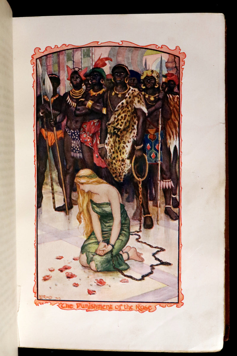 1904 Rare First Edition bound by Morrell - The BROWN FAIRY BOOK by Andrew Lang Illustrated by H. J. FORD.