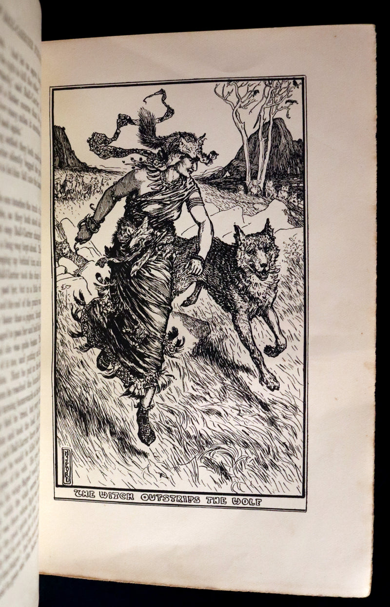 1904 Rare First Edition bound by Morrell - The BROWN FAIRY BOOK by Andrew Lang Illustrated by H. J. FORD.