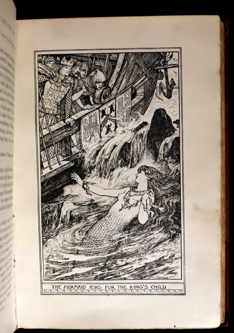 1904 Rare First Edition bound by Morrell - The BROWN FAIRY BOOK by Andrew Lang Illustrated by H. J. FORD.