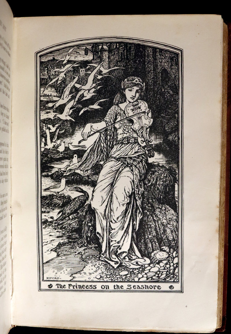 1904 Rare First Edition bound by Morrell - The BROWN FAIRY BOOK by Andrew Lang Illustrated by H. J. FORD.