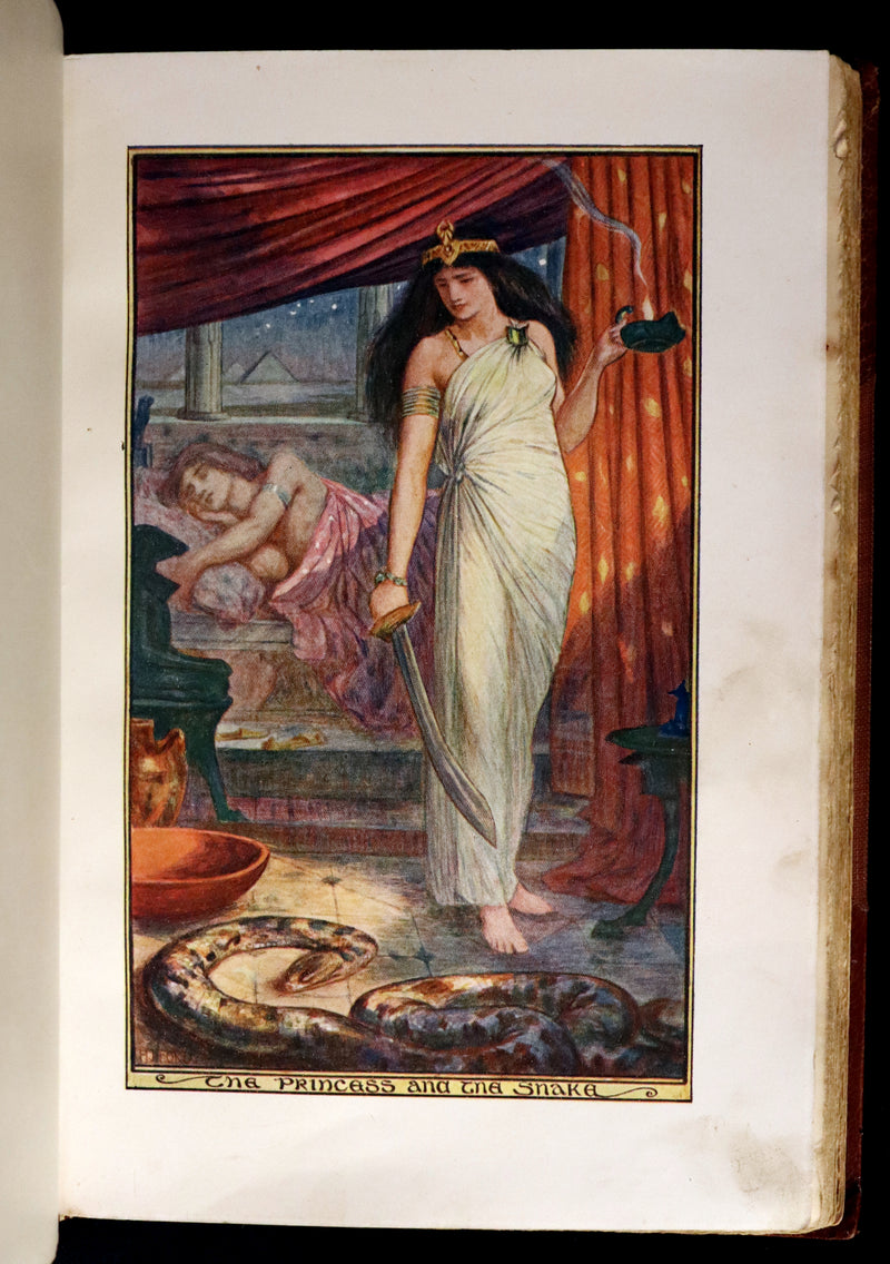 1904 Rare First Edition bound by Morrell - The BROWN FAIRY BOOK by Andrew Lang Illustrated by H. J. FORD.