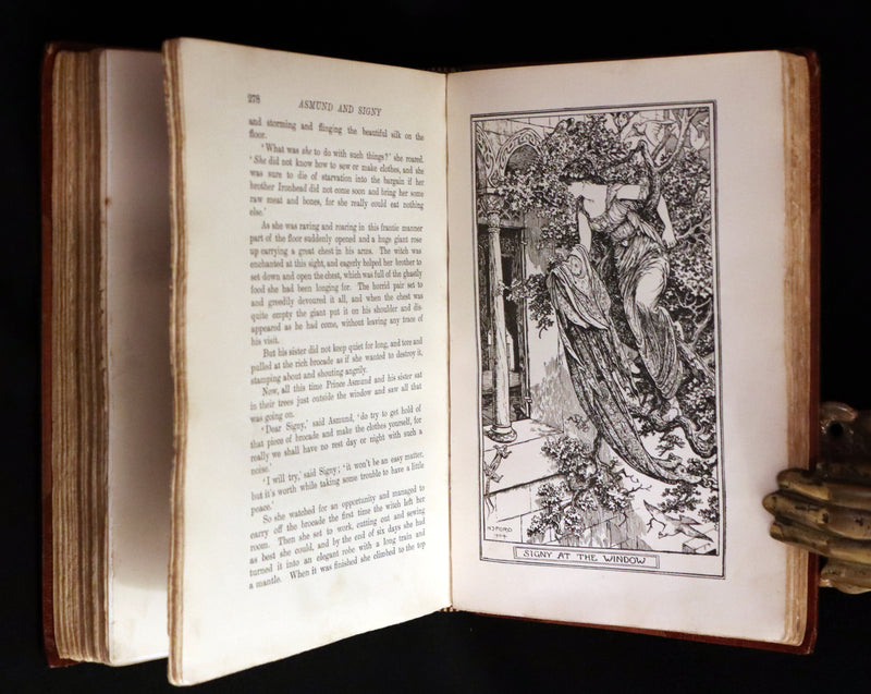 1904 Rare First Edition bound by Morrell - The BROWN FAIRY BOOK by Andrew Lang Illustrated by H. J. FORD.