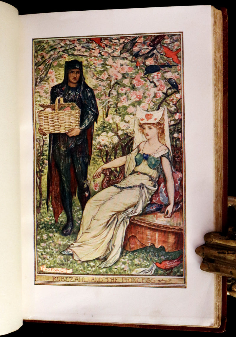 1904 Rare First Edition bound by Morrell - The BROWN FAIRY BOOK by Andrew Lang Illustrated by H. J. FORD.