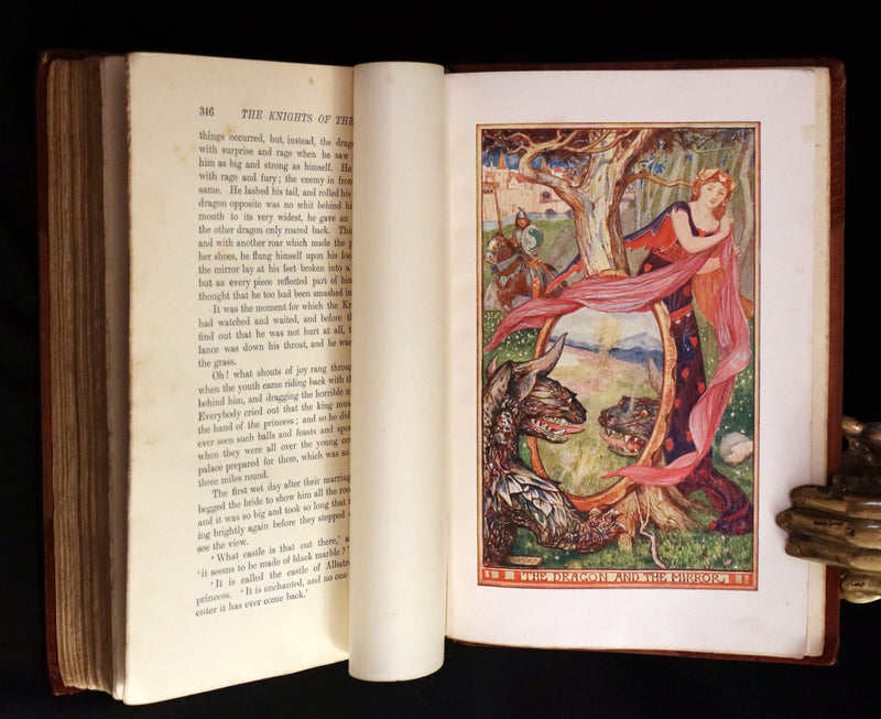 1904 Rare First Edition bound by Morrell - The BROWN FAIRY BOOK by Andrew Lang Illustrated by H. J. FORD.
