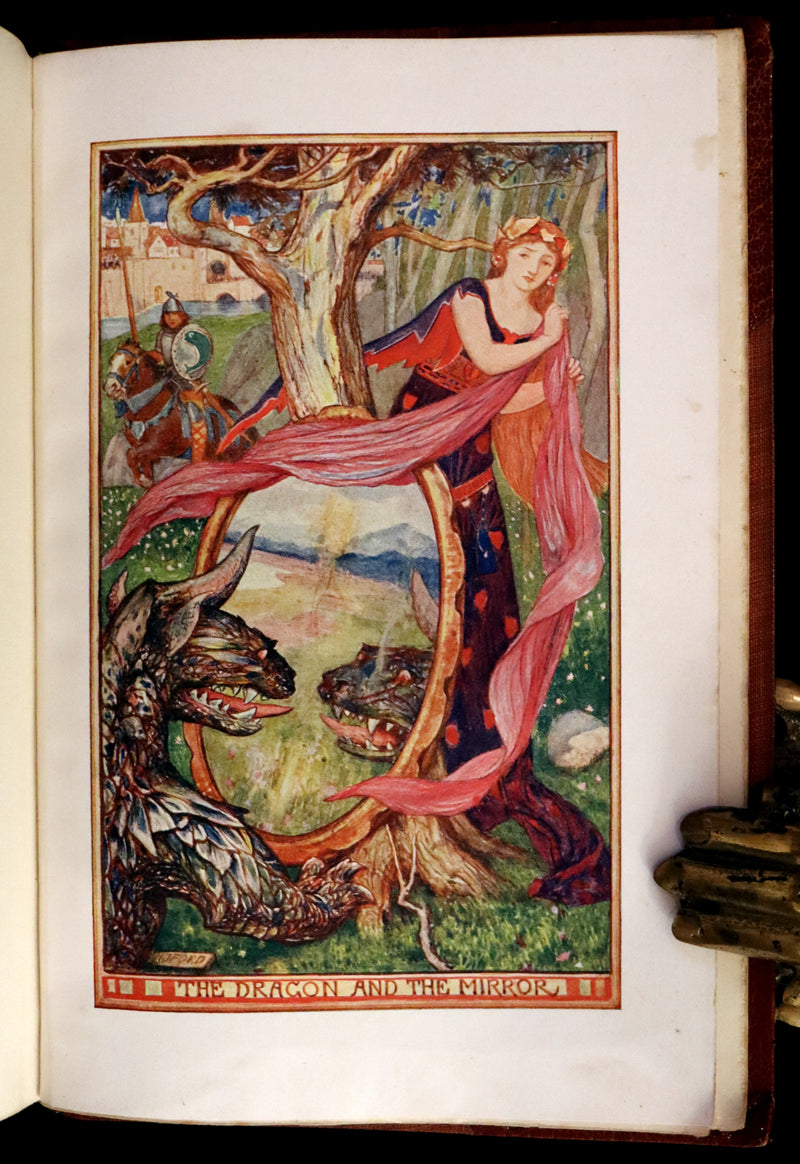 1904 Rare First Edition bound by Morrell - The BROWN FAIRY BOOK by Andrew Lang Illustrated by H. J. FORD.