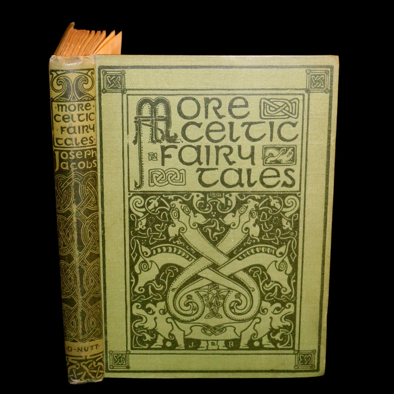 1894 Scarce First Edition - MORE CELTIC FAIRY TALES by Joseph Jacobs Illustrated by John D. Batten.