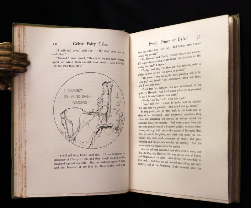 1894 Scarce First Edition - MORE CELTIC FAIRY TALES by Joseph Jacobs Illustrated by John D. Batten.