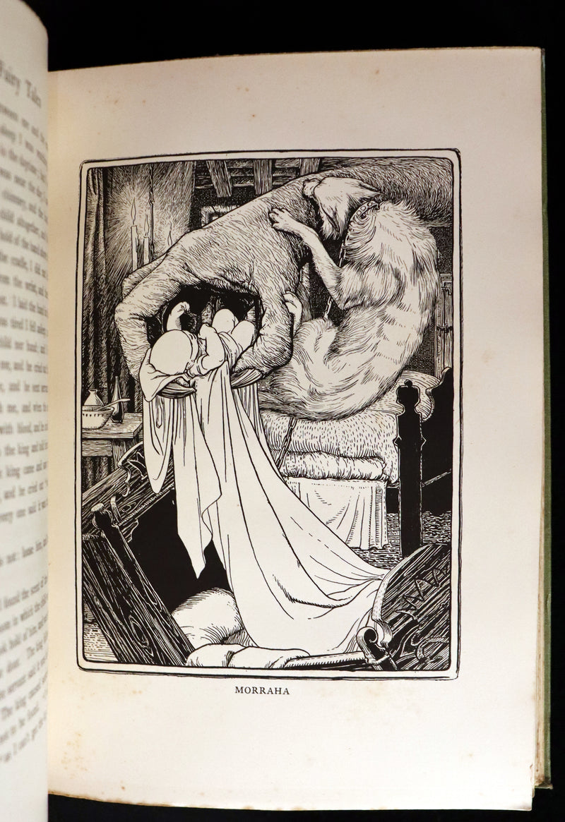 1894 Scarce First Edition - MORE CELTIC FAIRY TALES by Joseph Jacobs Illustrated by John D. Batten.