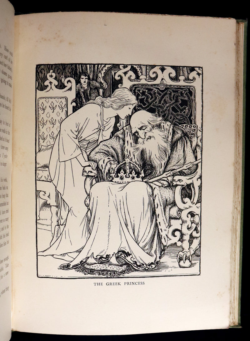1894 Scarce First Edition - MORE CELTIC FAIRY TALES by Joseph Jacobs Illustrated by John D. Batten.