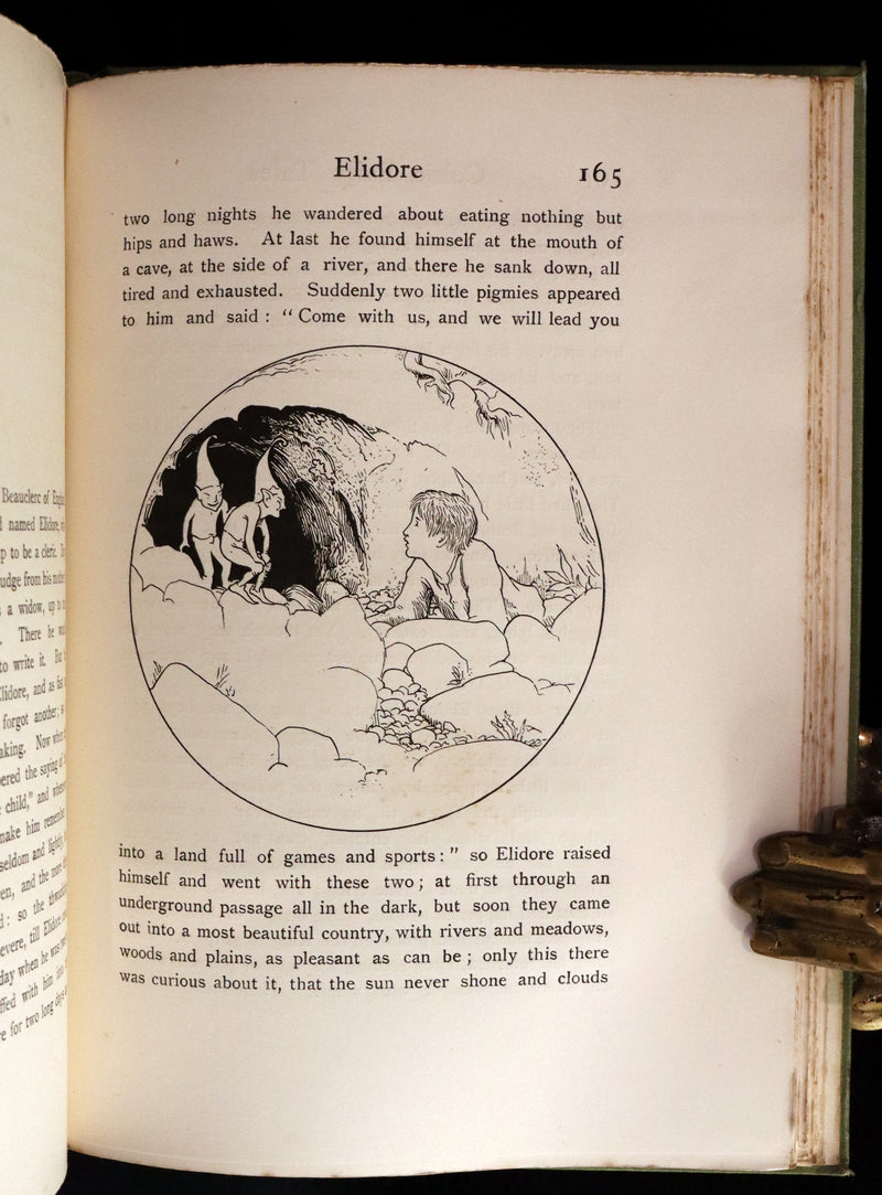 1894 Scarce First Edition - MORE CELTIC FAIRY TALES by Joseph Jacobs Illustrated by John D. Batten.