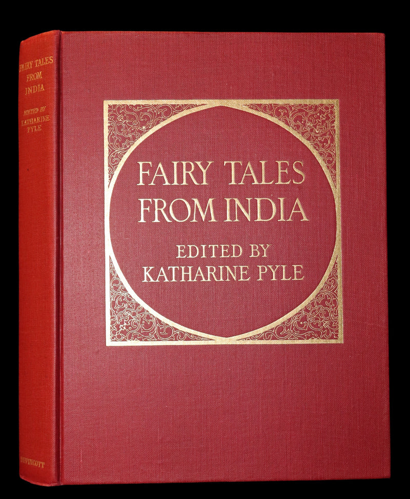 1926 First Edition with Dust jacket - Fairy Tales from India by Katherine Pyle.