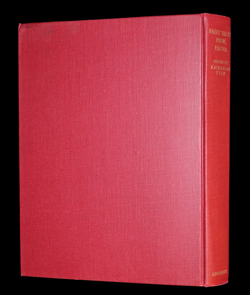 1926 First Edition with Dust jacket - Fairy Tales from India by Katherine Pyle.
