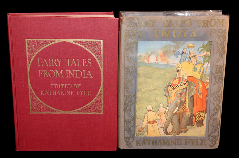 1926 First Edition with Dust jacket - Fairy Tales from India by Katherine Pyle.