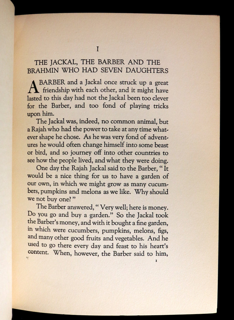 1926 First Edition with Dust jacket - Fairy Tales from India by Katherine Pyle.