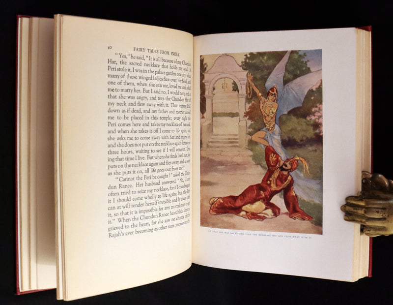 1926 First Edition with Dust jacket - Fairy Tales from India by Katherine Pyle.