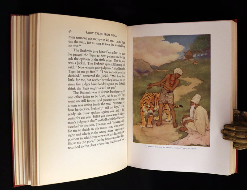 1926 First Edition with Dust jacket - Fairy Tales from India by Katherine Pyle.