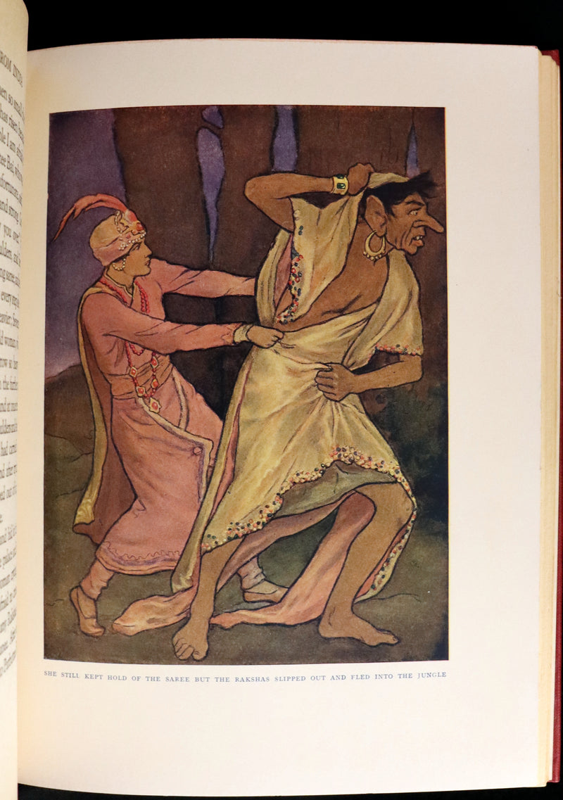 1926 First Edition with Dust jacket - Fairy Tales from India by Katherine Pyle.