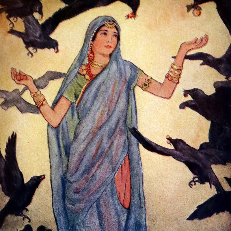 1926 First Edition with Dust jacket - Fairy Tales from India by Katherine Pyle.