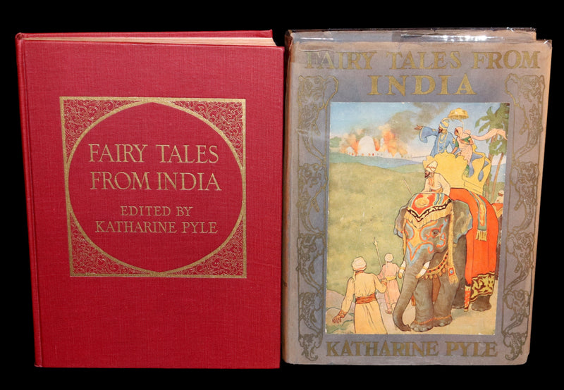 1926 First Edition with Dust jacket - Fairy Tales from India by Katherine Pyle.