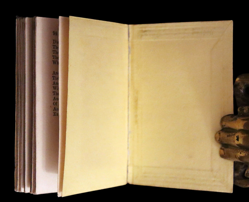 1870 Rare small Floriography Book ~ The Language of Flowers Adapted from The Language and Sentiment of Flowers.