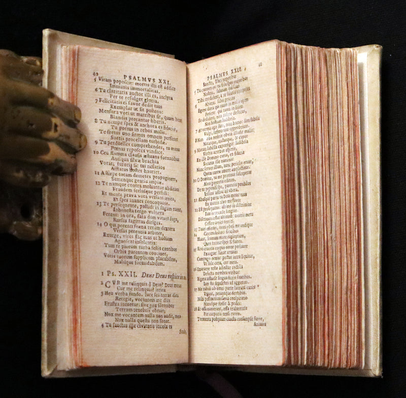 1628 Rare Vellum Book - GEORGII BUCHANANI SCOTI POEMATA - Scottish Poems by George Buchanan.