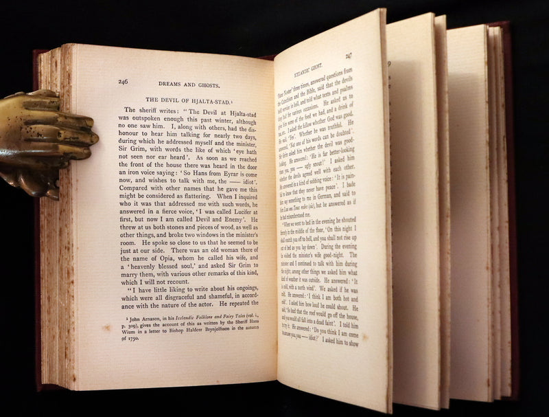 1899 Scarce Book - THE BOOK OF DREAMS AND GHOSTS by Andrew Lang.