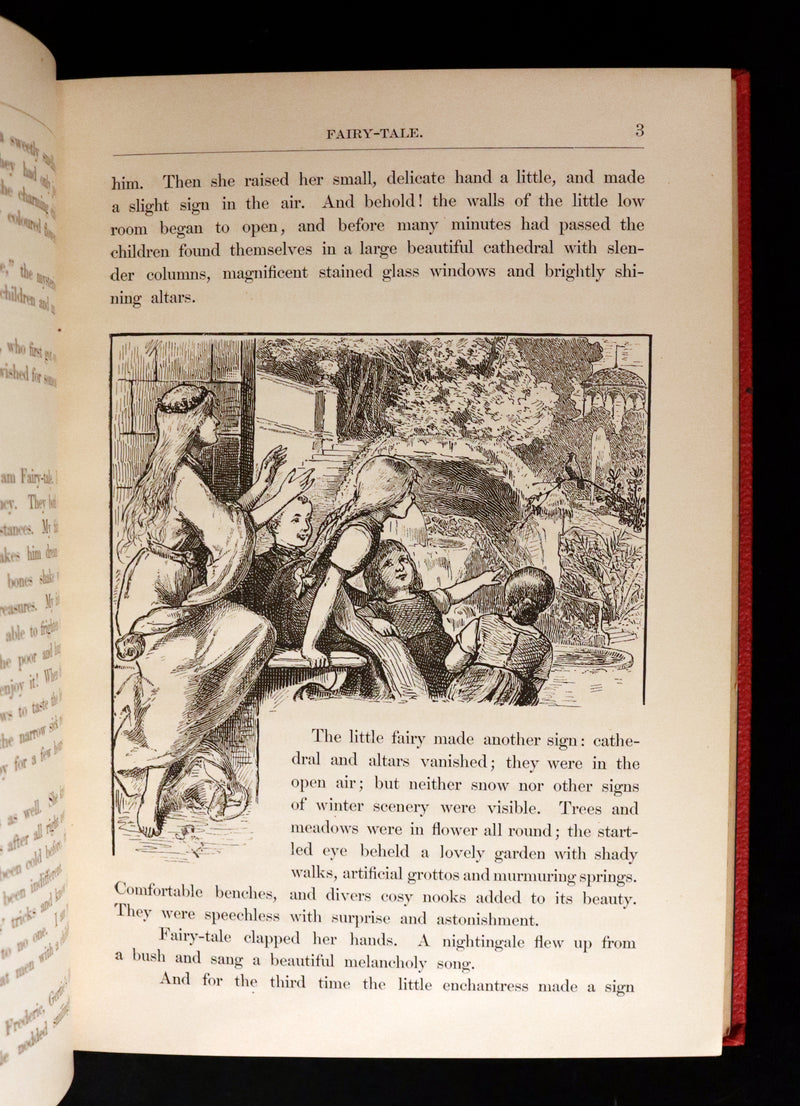 1889 Scarce First English Edition - New Fairy-Tales told by Aunt Emmy. Illustrated.