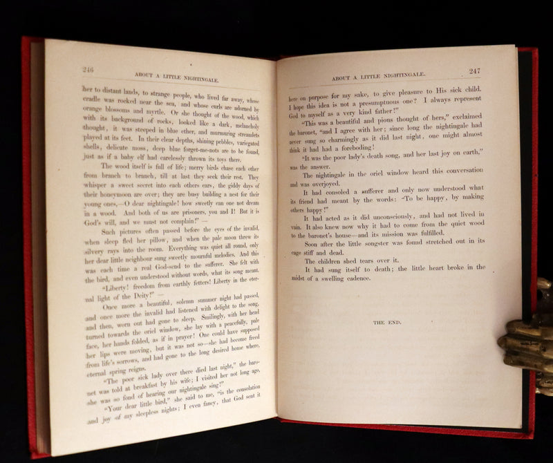 1889 Scarce First English Edition - New Fairy-Tales told by Aunt Emmy. Illustrated.