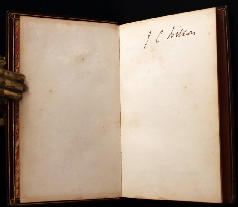 1862 Nice Victorian binding - Legend of King Arthur - IDYLLS OF THE KING by Alfred Tennyson.