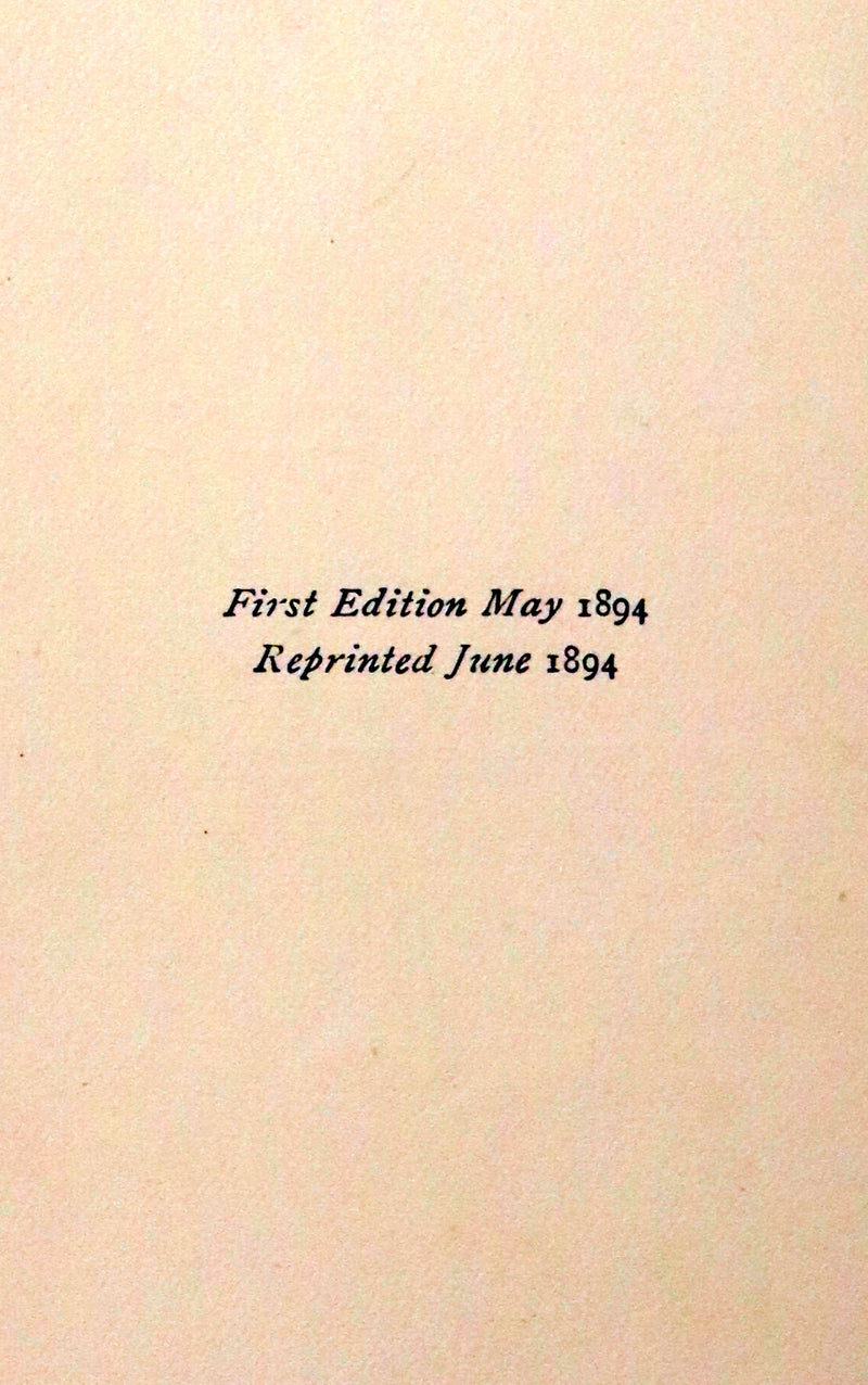 1894 Rare First Edition, second printing - The Jungle Book by Rudyard Kipling. Illustrated.