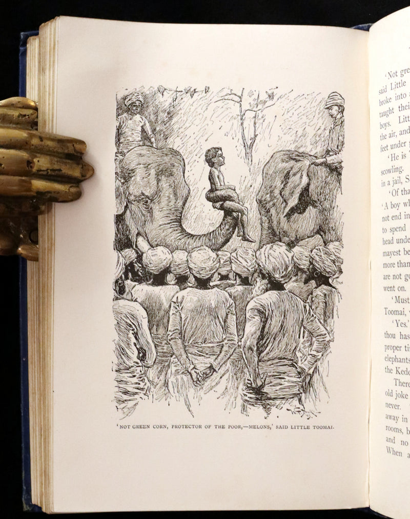 1894 Rare First Edition, second printing - The Jungle Book by Rudyard Kipling. Illustrated.