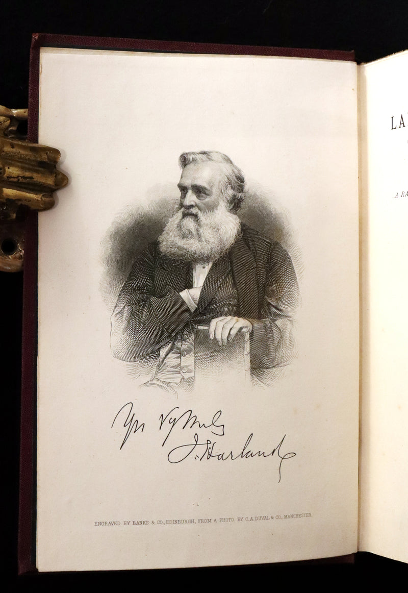 1873 Rare First Edition - LANCASHIRE LEGENDS, SUPERSTITIONS & WITCHES by HARLAND & WILKINSON.