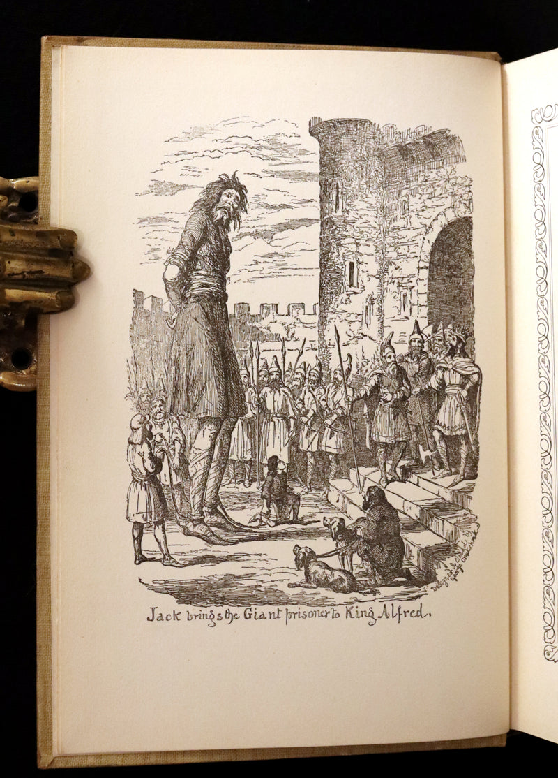 1900 Scarce Book - The CRUIKSHANK FAIRY BOOK - Four Famous Stories Illustrated.