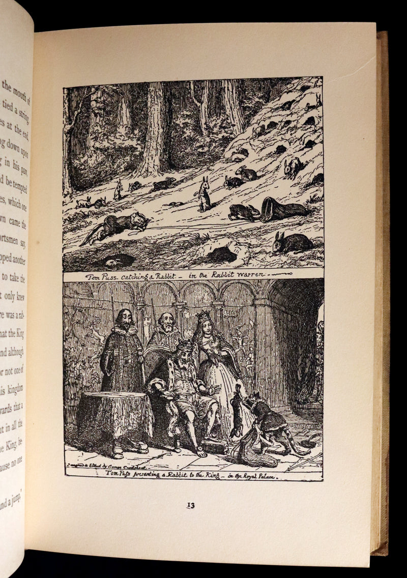 1900 Scarce Book - The CRUIKSHANK FAIRY BOOK - Four Famous Stories Illustrated.
